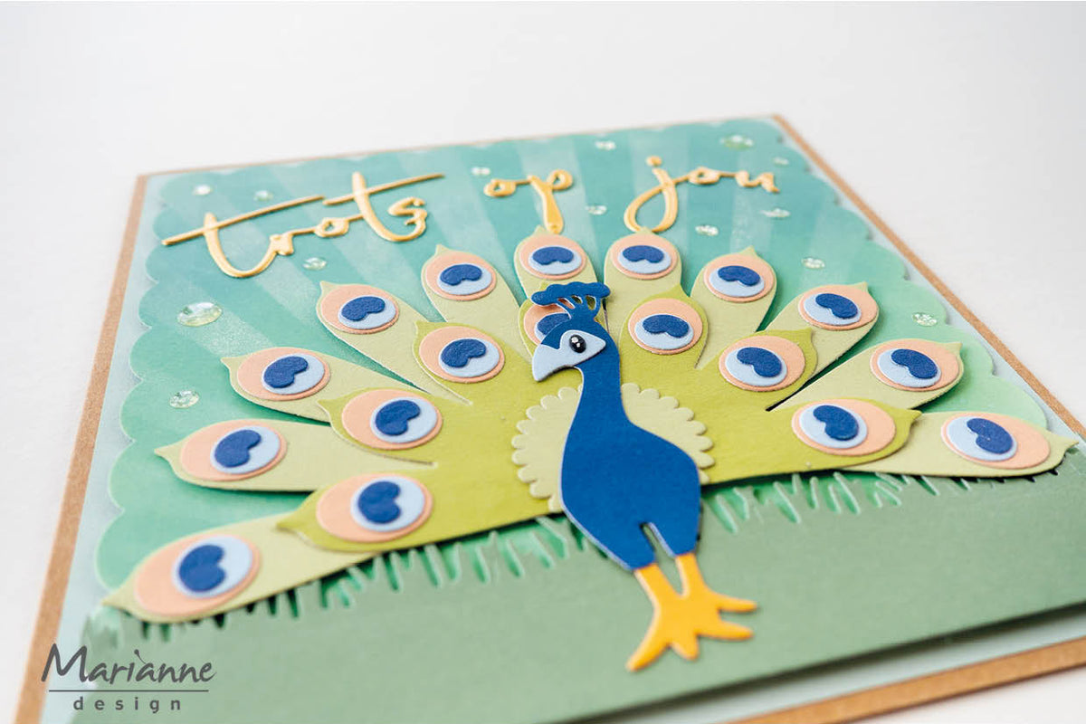 Marianne Design Collectables Die - Eline's Peacock-4