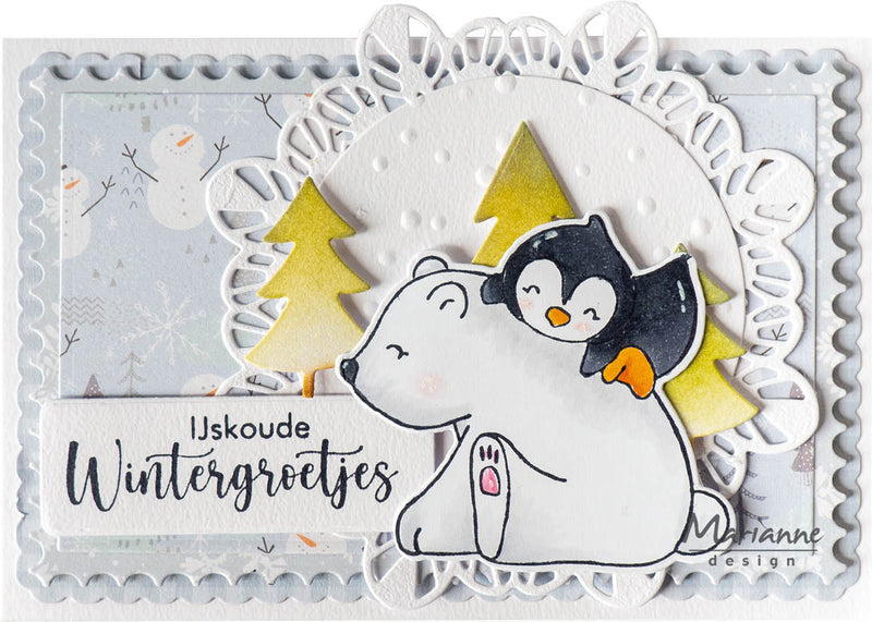 Marianne Design Craftables Die - Winter Circle-2