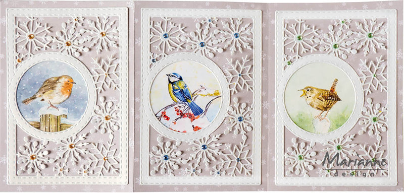 Marianne Design Creatables Die - Rectangle Snowflakes-3