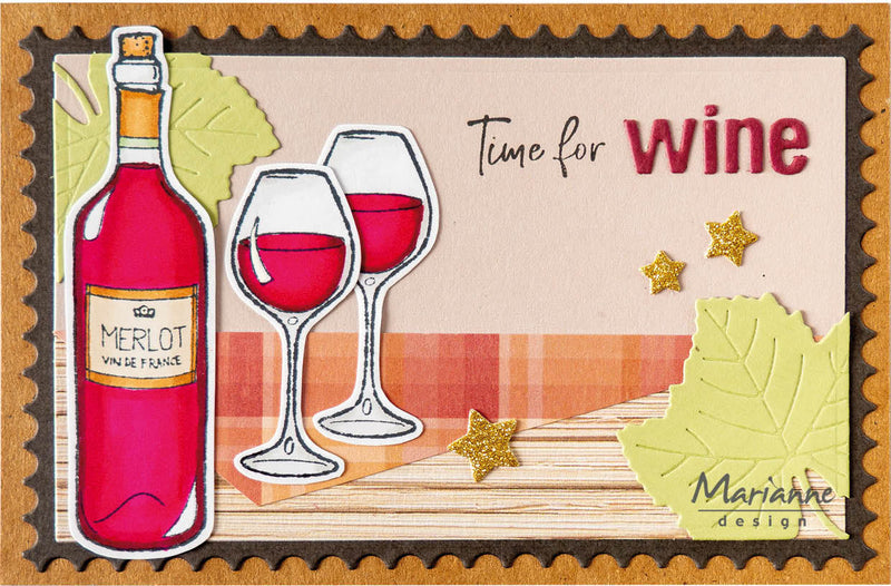 Marianne Design Creatables Die - Grape Leaves-2