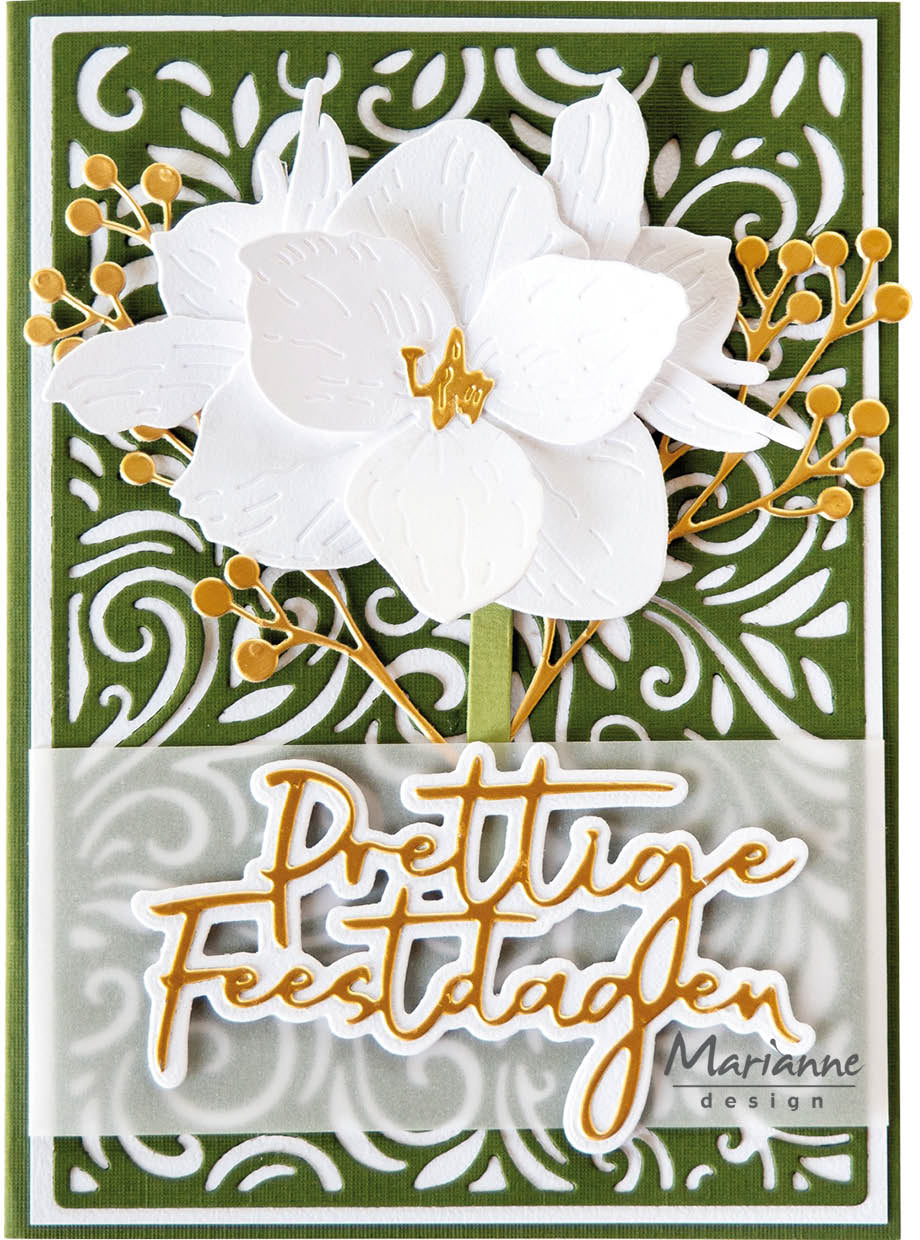 Troquel Marianne Design Creatables - Amaryllis de Tiny-2