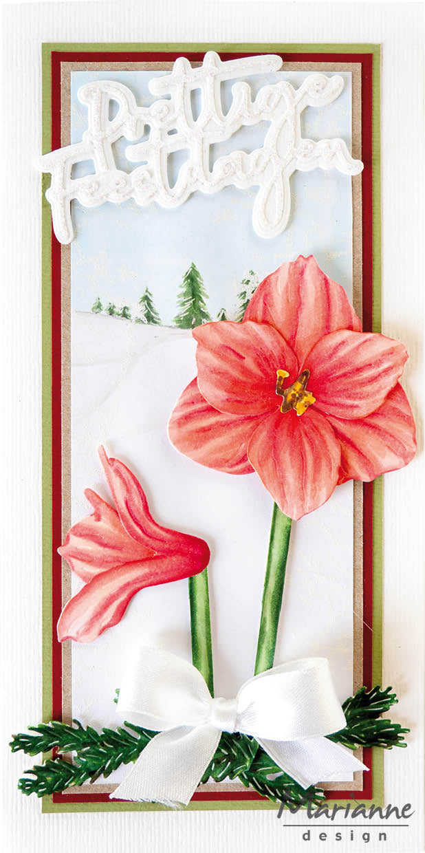 Troquel Marianne Design Creatables - Amaryllis de Tiny-4