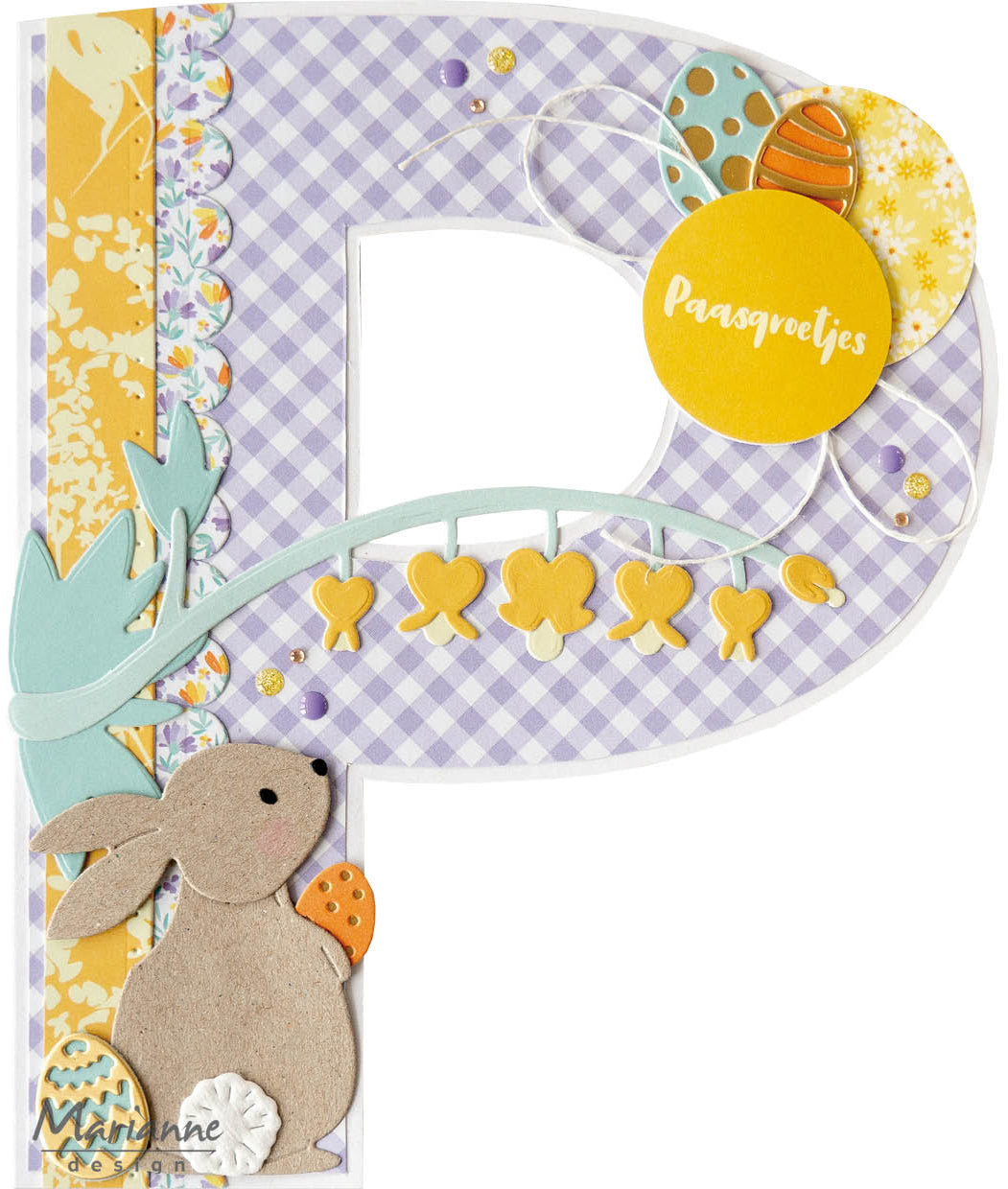Marianne Design Craftables Matrice de découpe - Matrice de découpe XL Œufs-4
