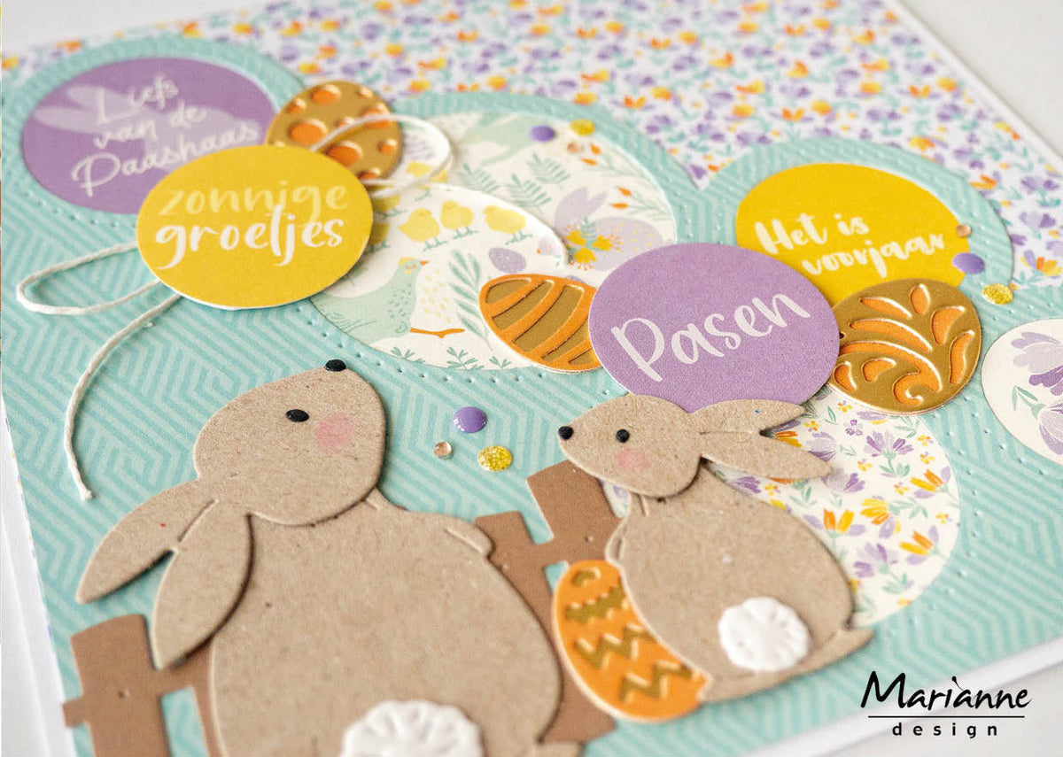 Marianne Design Craftables Matrice de découpe - Matrice de découpe XL Œufs-5