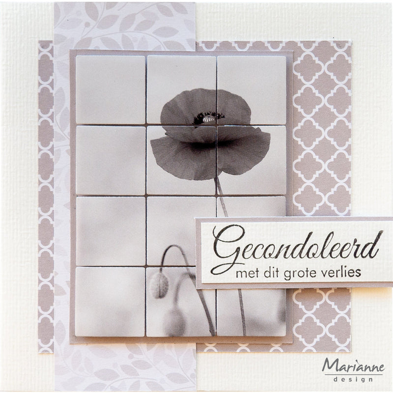 Marianne Design Craftables Die - Pixel Square-3