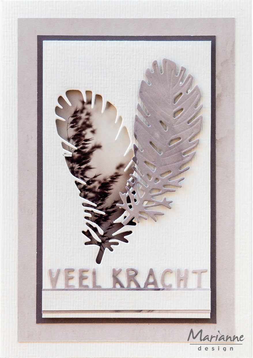Marianne Design Creatables Die - Feather By Marleen-4