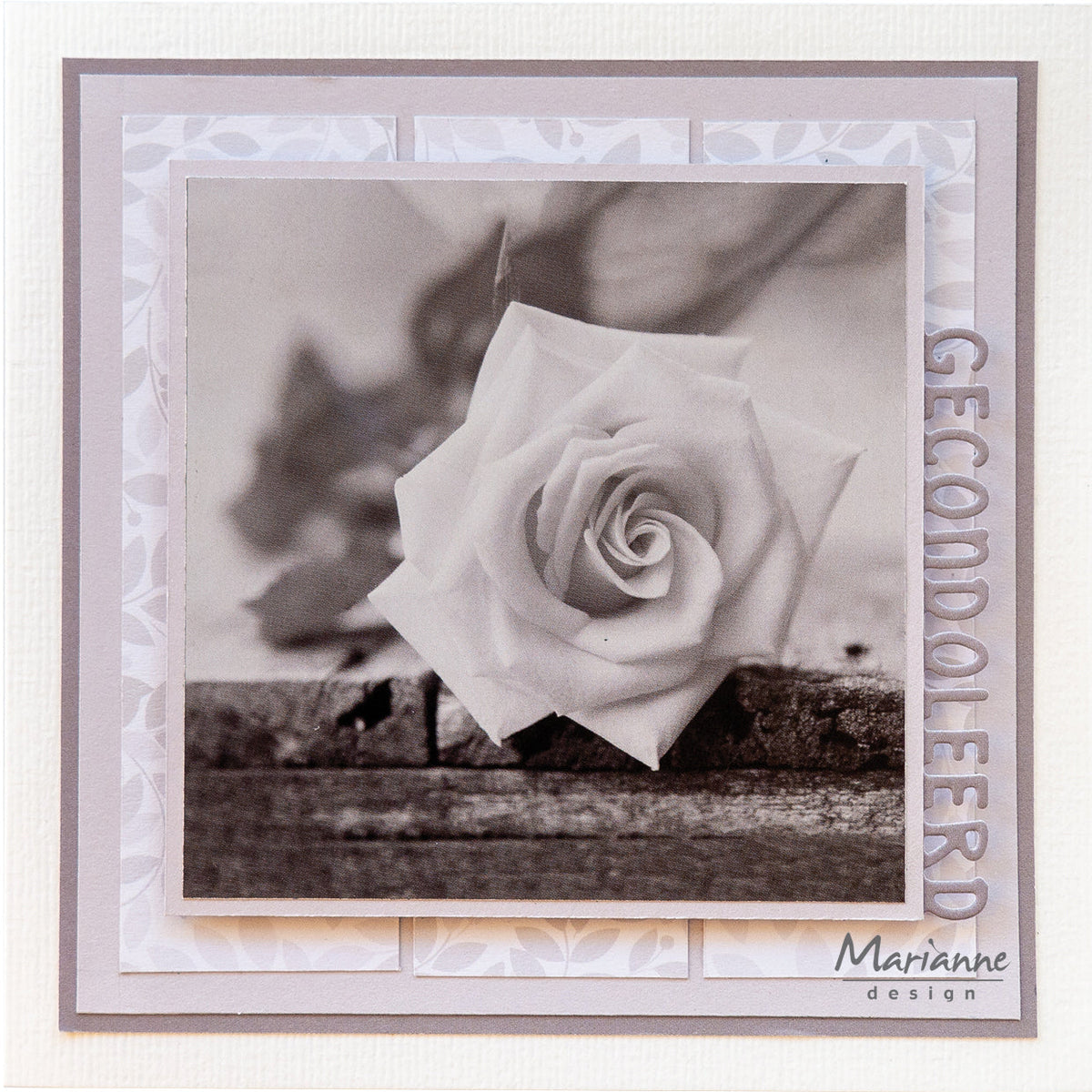 Marianne Design A4 Cutting Sheet - Serenity Flowers-2