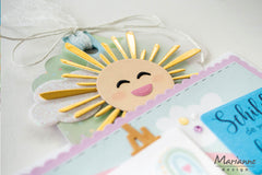 Troquel Marianne Design Collectables - Sol y nubes por Marleen-3