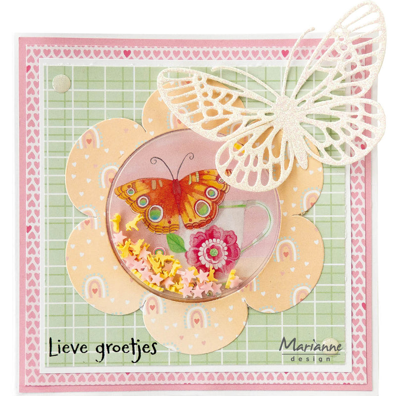 Troquel Marianne Design Craftables - Flor Shakables-3