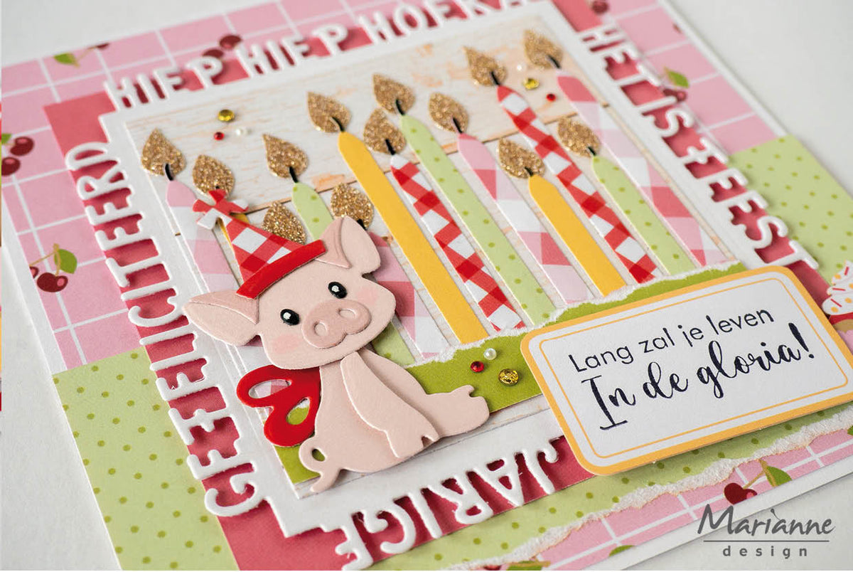 Marianne Design Collectables Die - Eline's Pig Family-5