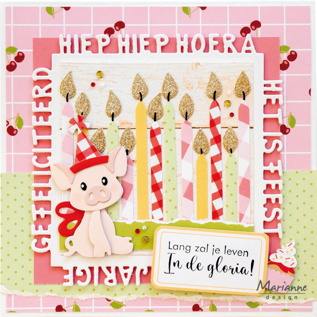 Marianne Design Collectables Die - Eline's Pig Family-3