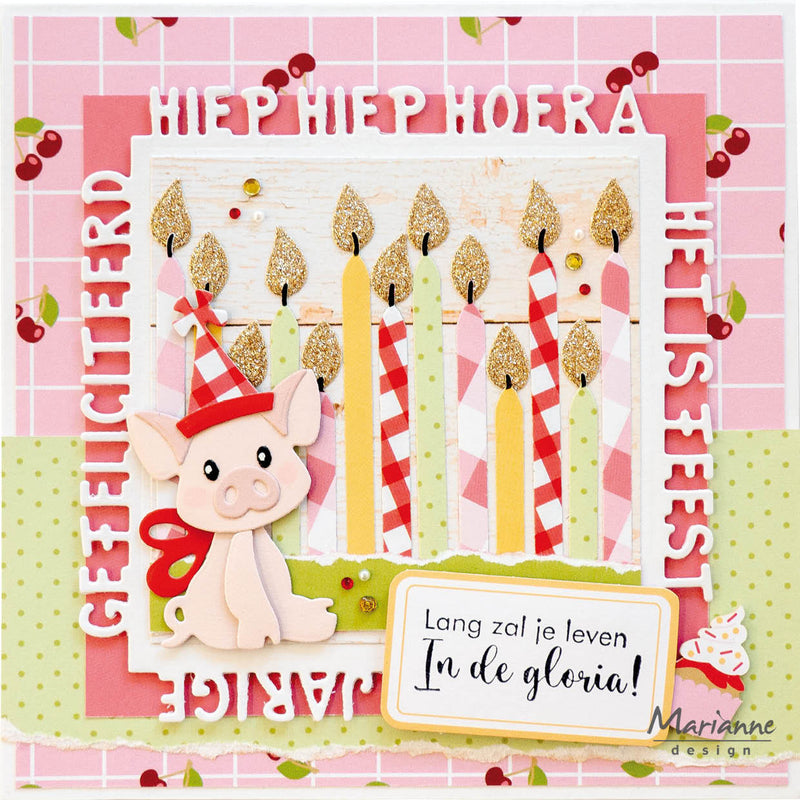 Marianne Design Collectables Die - Eline's Pig Family-3