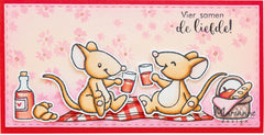 Marianne Design Stamp & Die Set - Eline's Animals - Picnic-2