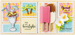 Marianne Design A4 Paper Pad - Fresh Lemonade-4