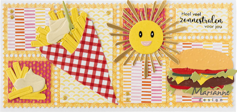 Marianne Design A4 Paper Pad - Fresh Lemonade-5