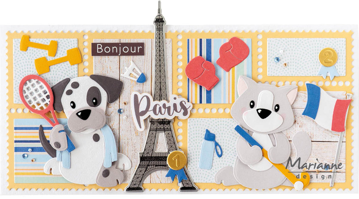 Marianne Design Collectables Die - Accessoires de sport de Marleen-2