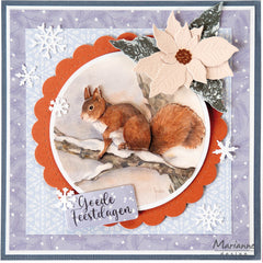 Marianne Design Cutting Sheet - Mattie's Mooiste - 3D Squirrel-3