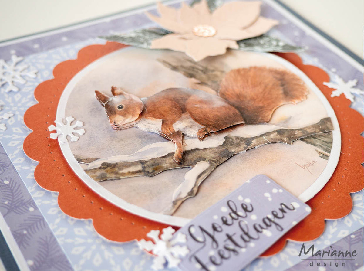 Marianne Design Cutting Sheet - Mattie's Mooiste - 3D Squirrel-4