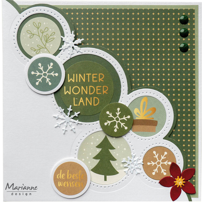 Marianne Design 6x12 Cardstock - Christmas At Home-5