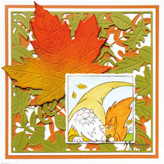Marianne Design Craftables Die - Background Fall Leaves-3