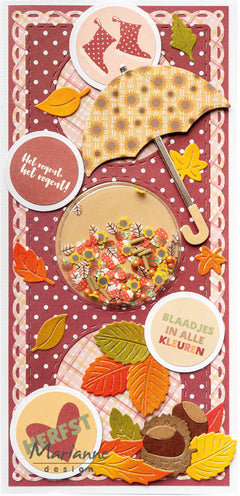 Matrice de découpe Marianne Design Craftables - Glands et châtaignes Tiny-3