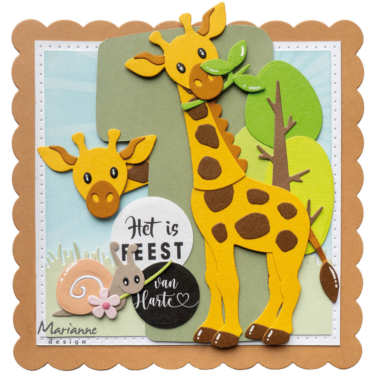 Marianne Design Collectables Die - Eline's Giraffe-2