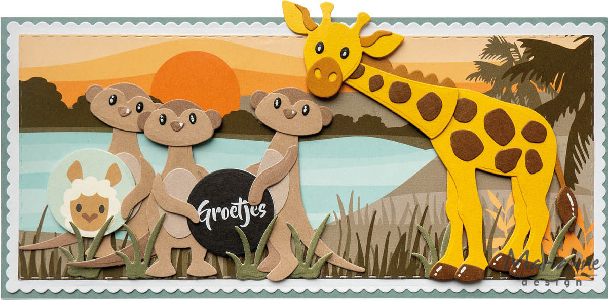 Marianne Design Collectables Die - Eline's Giraffe-4