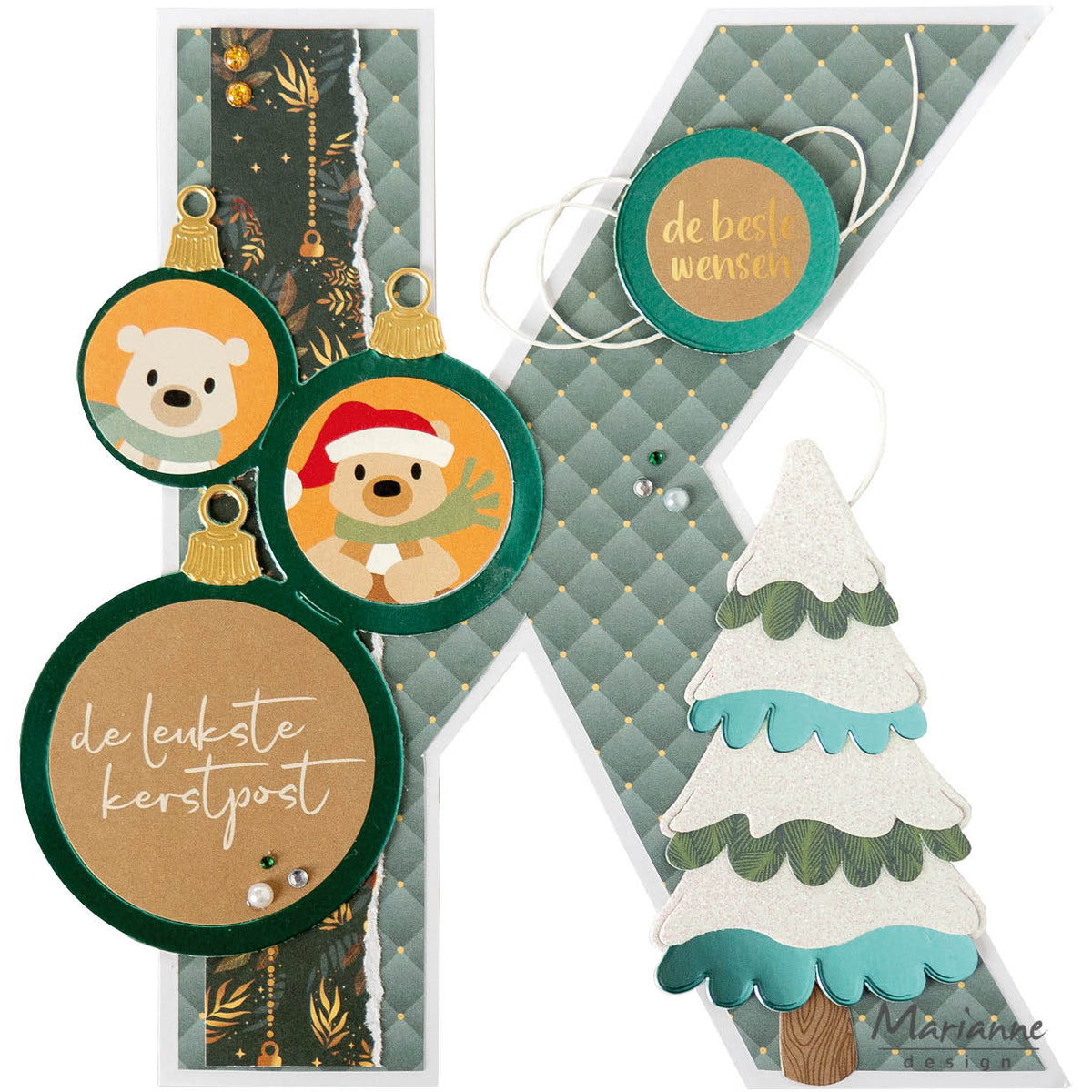 Marianne Design Eline's Animals Christmas & Winter-2