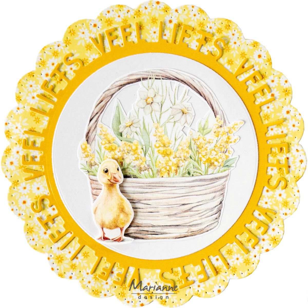 Marianne Design A6 Die-Cuts - Hello Spring-5