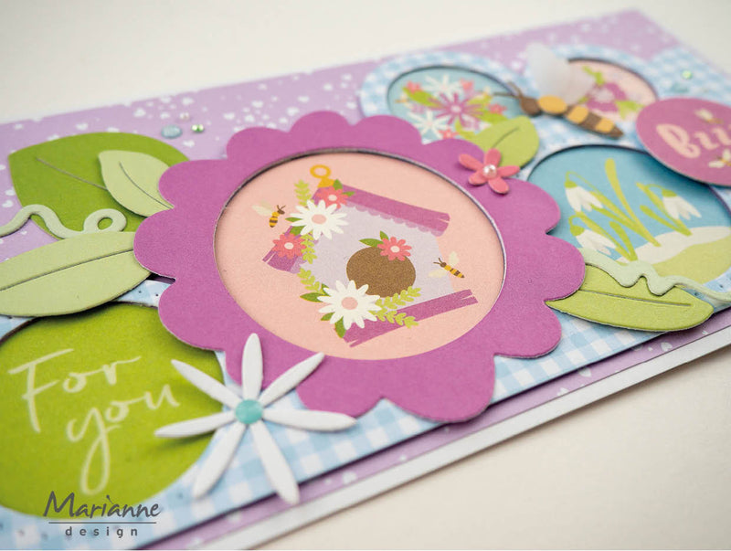 Marianne Design Craftables Die - Bees by Marleen-5