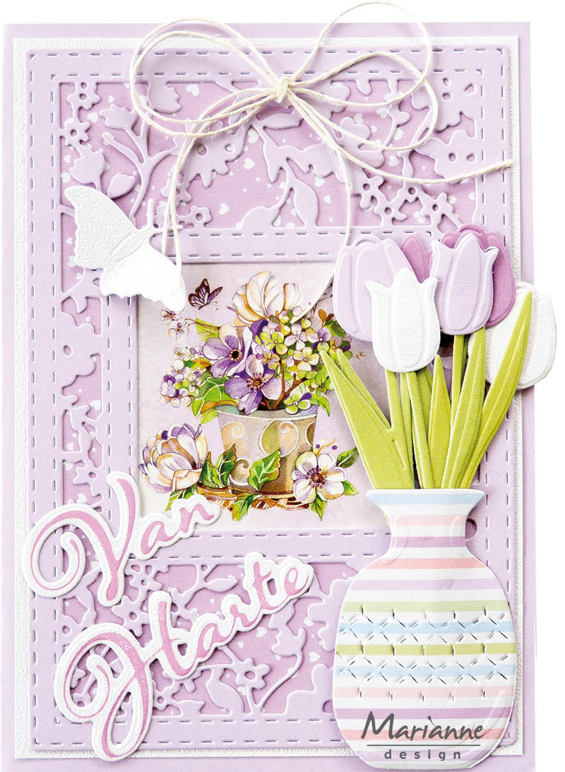Troquel Marianne Design Craftables - Troquel de corte XL Mariposas-3
