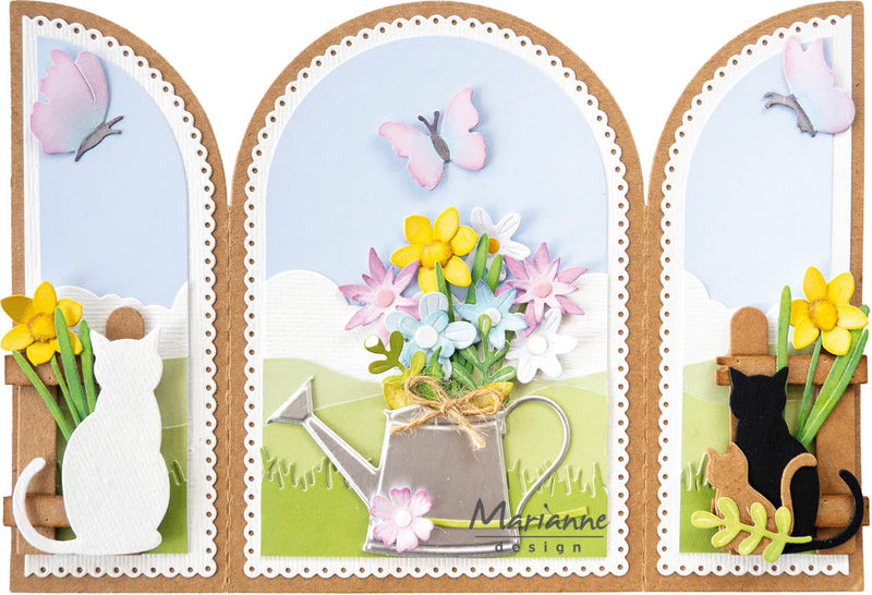 Troquel Marianne Design Craftables - Troquel de corte XL Mariposas-8
