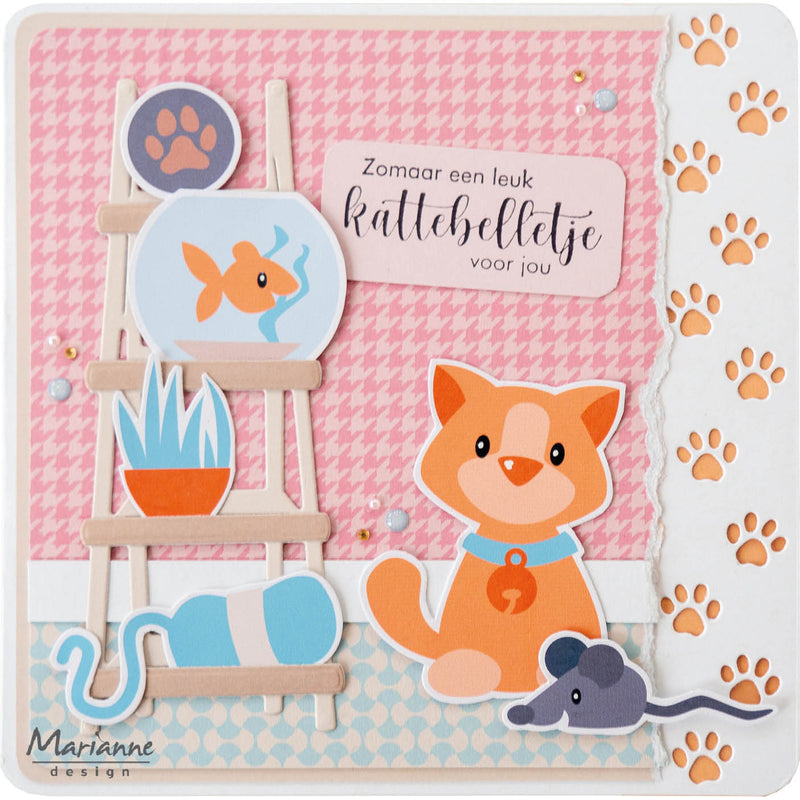 Marianne Design Craftables Die - Paw Trail-2