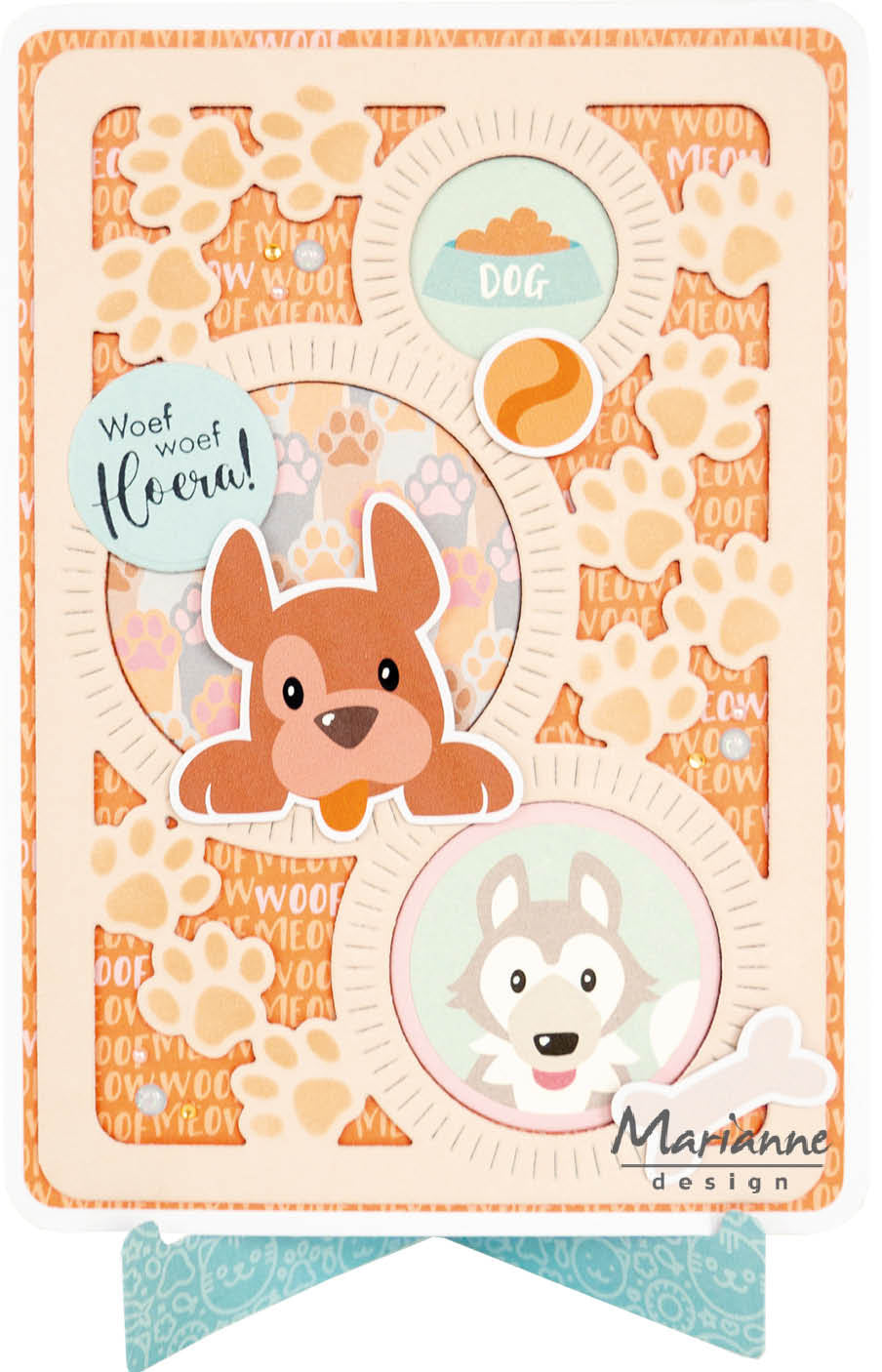 Marianne Design A4 Paper Pad - Tails & Whiskers-5