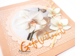 Marianne Design A4 Cutting Sheet - Condolence - Orchid-2