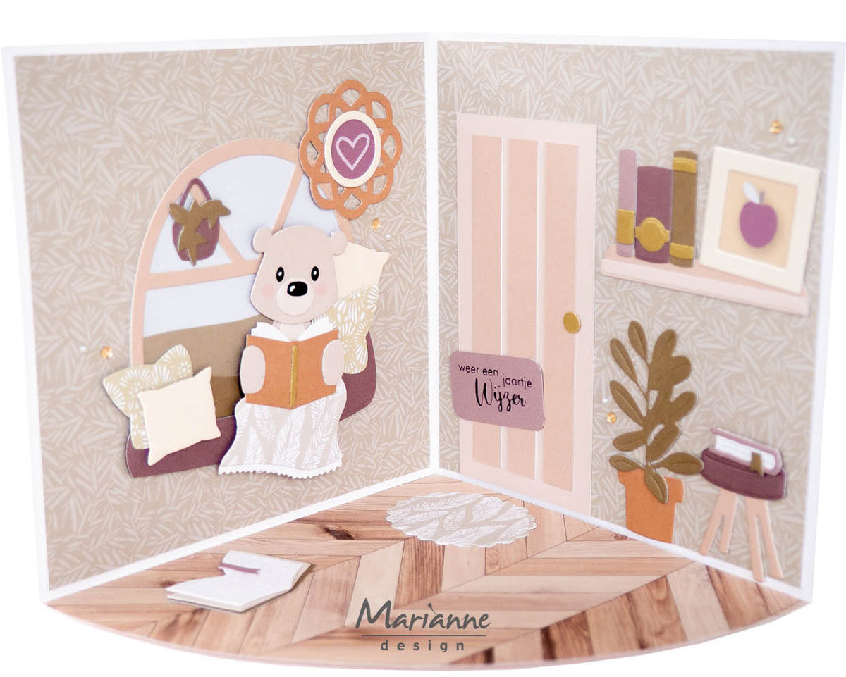 Marianne Design Collectables Die - Reading Nook by Marleen-2