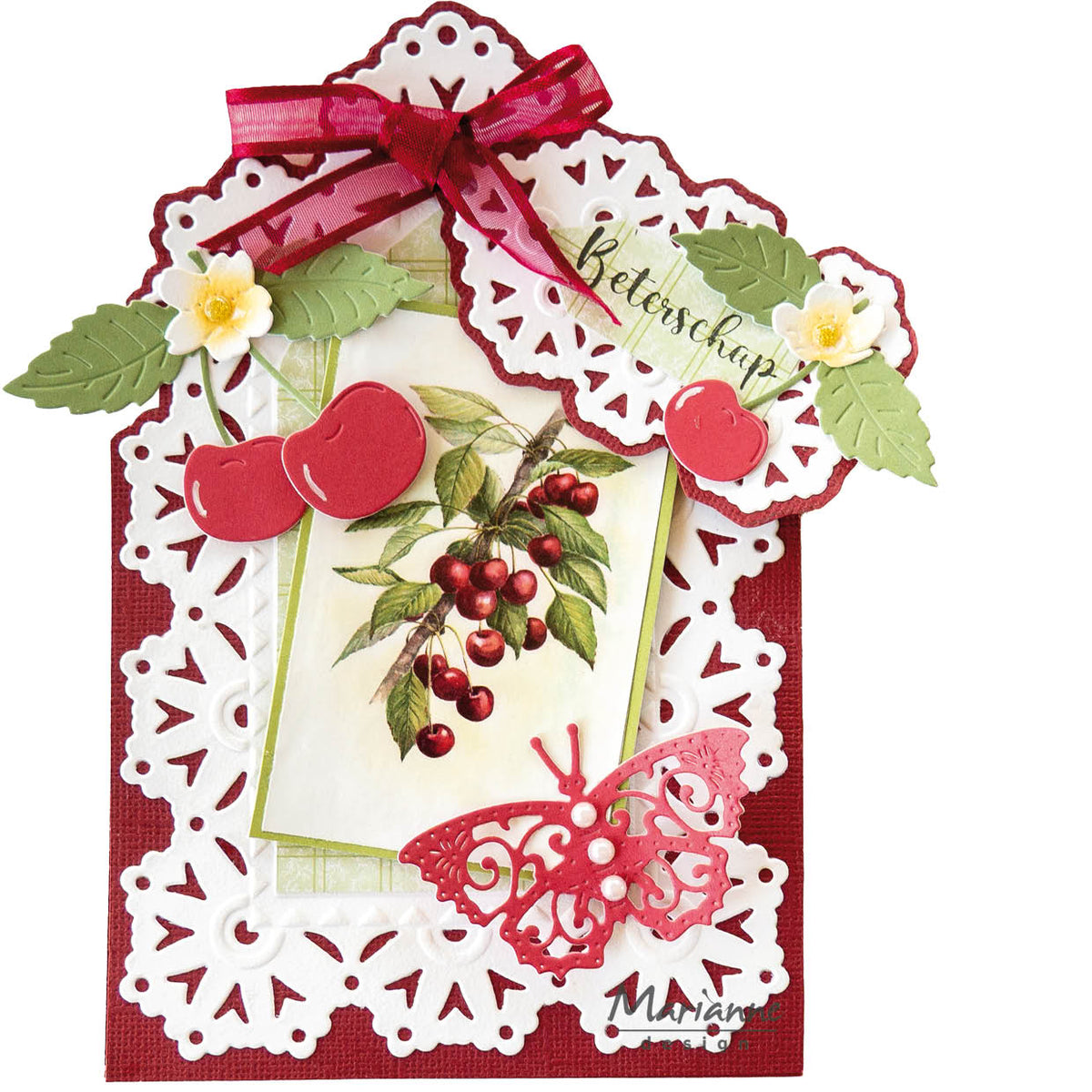 Marianne Design A4 Cutting Sheet - Mattie's Mooiste - Fruit & Flowers-2