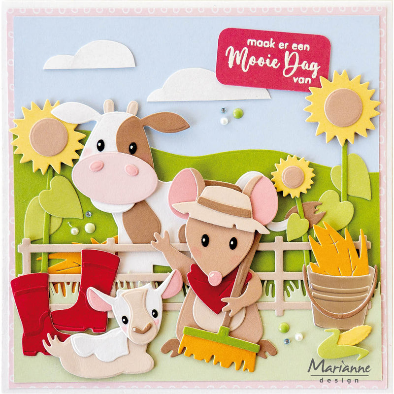 Marianne Design Collectables Die - Eline's Goat Family-5
