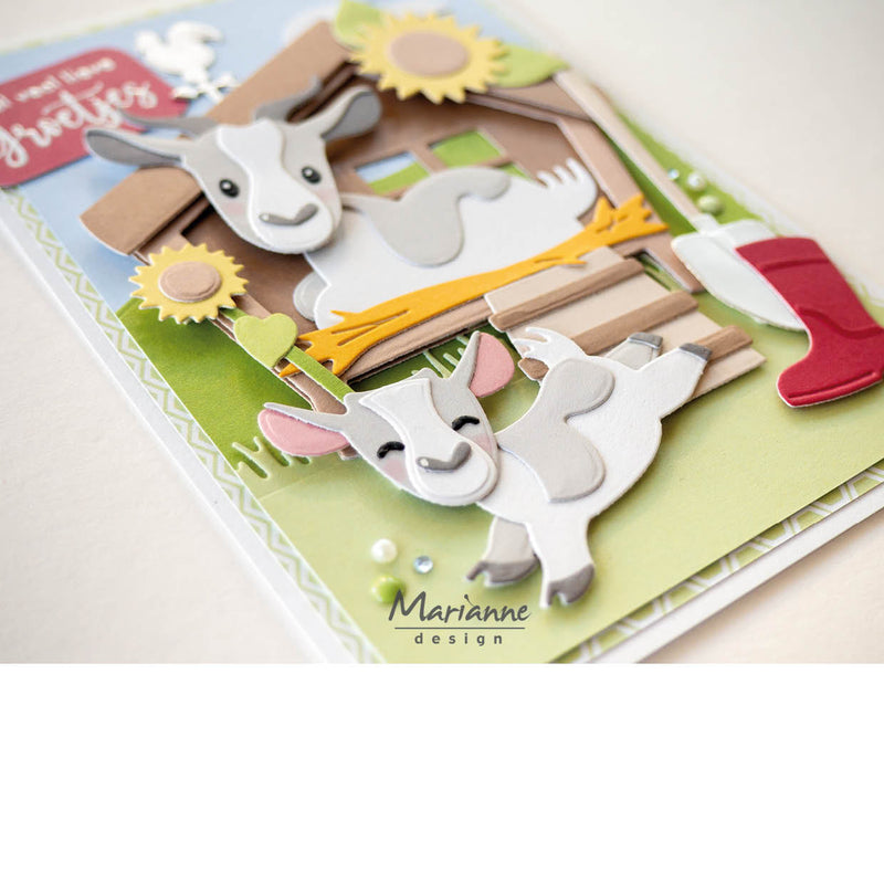 Marianne Design Collectables Die - Eline's Goat Family-4