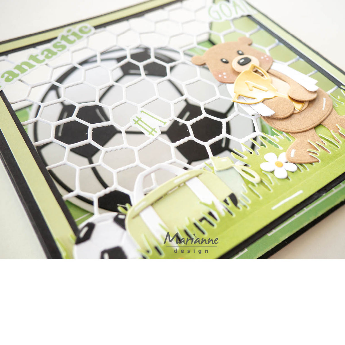 Marianne Design Craftables Die - Soccer Ball-3