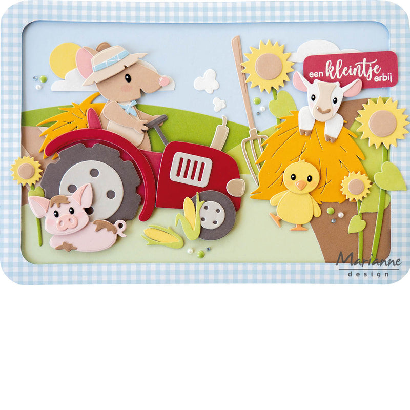 Marianne Design Collectables Die - Eline's Goat Family-2