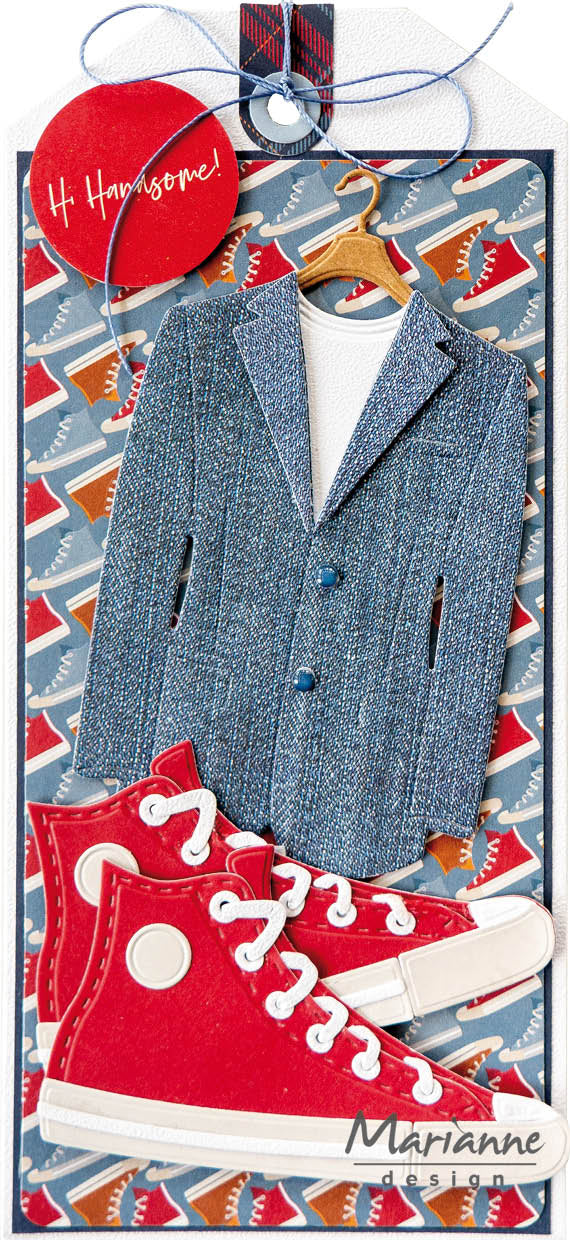 Matrice de découpe Marianne Design Collectables - Veste de gentleman-2