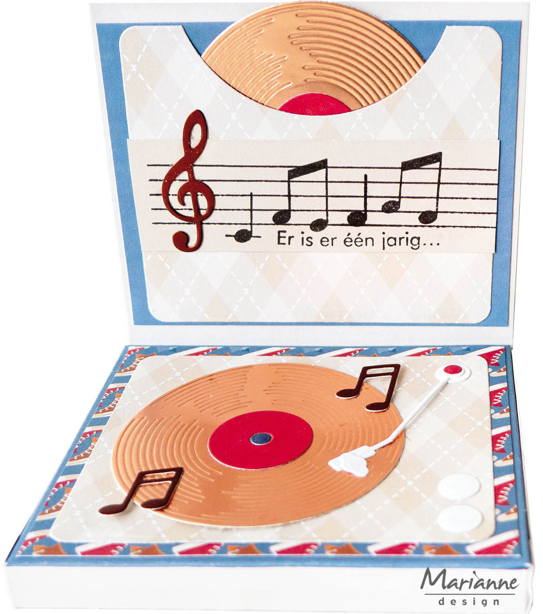 Marianne Design Bloc de Papier A4 - Salut Beau Gosses !-7