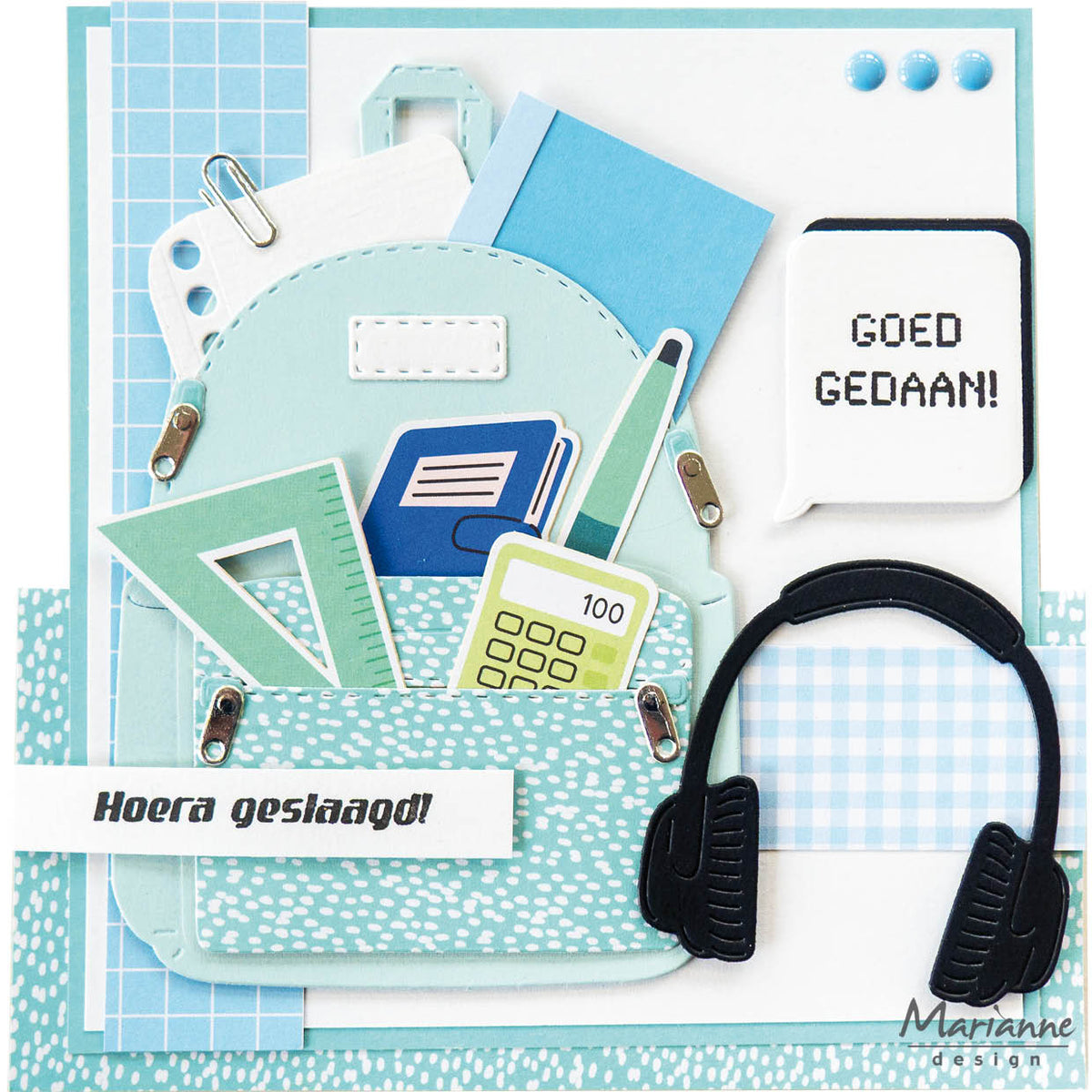 Marianne Design Matrices de découpe Creatables - Casque audio-4