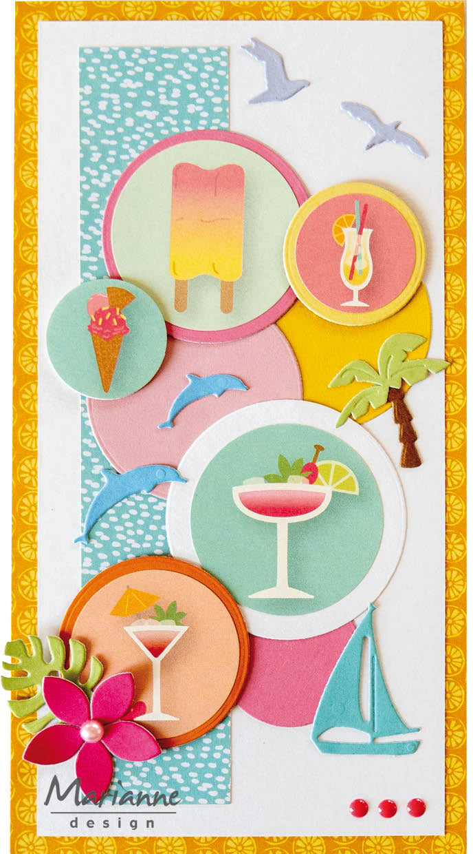 Marianne Design Stickers - Fresh Lemonade by Marleen-2