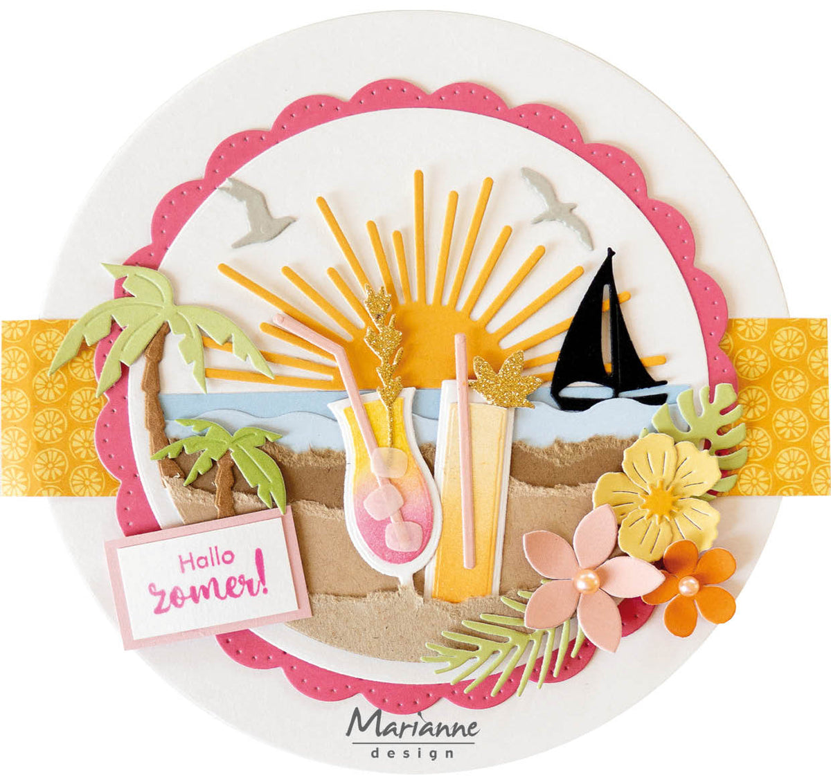 Troquel Marianne Design Craftables - Silueta - Amanecer-2