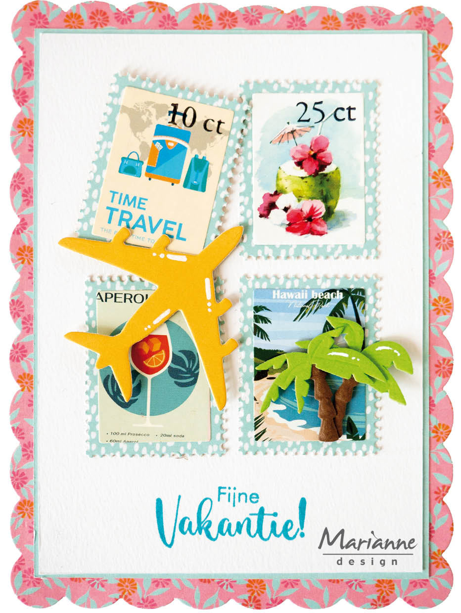 Matrice de découpe Marianne Design Craftables - Essentiels de voyage-3