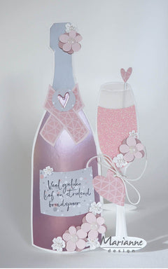 Craft Stencil Champagne by Marleen-2