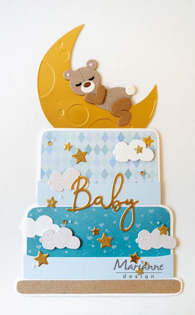 Party Cake By Marleen Craft Stencil-3
