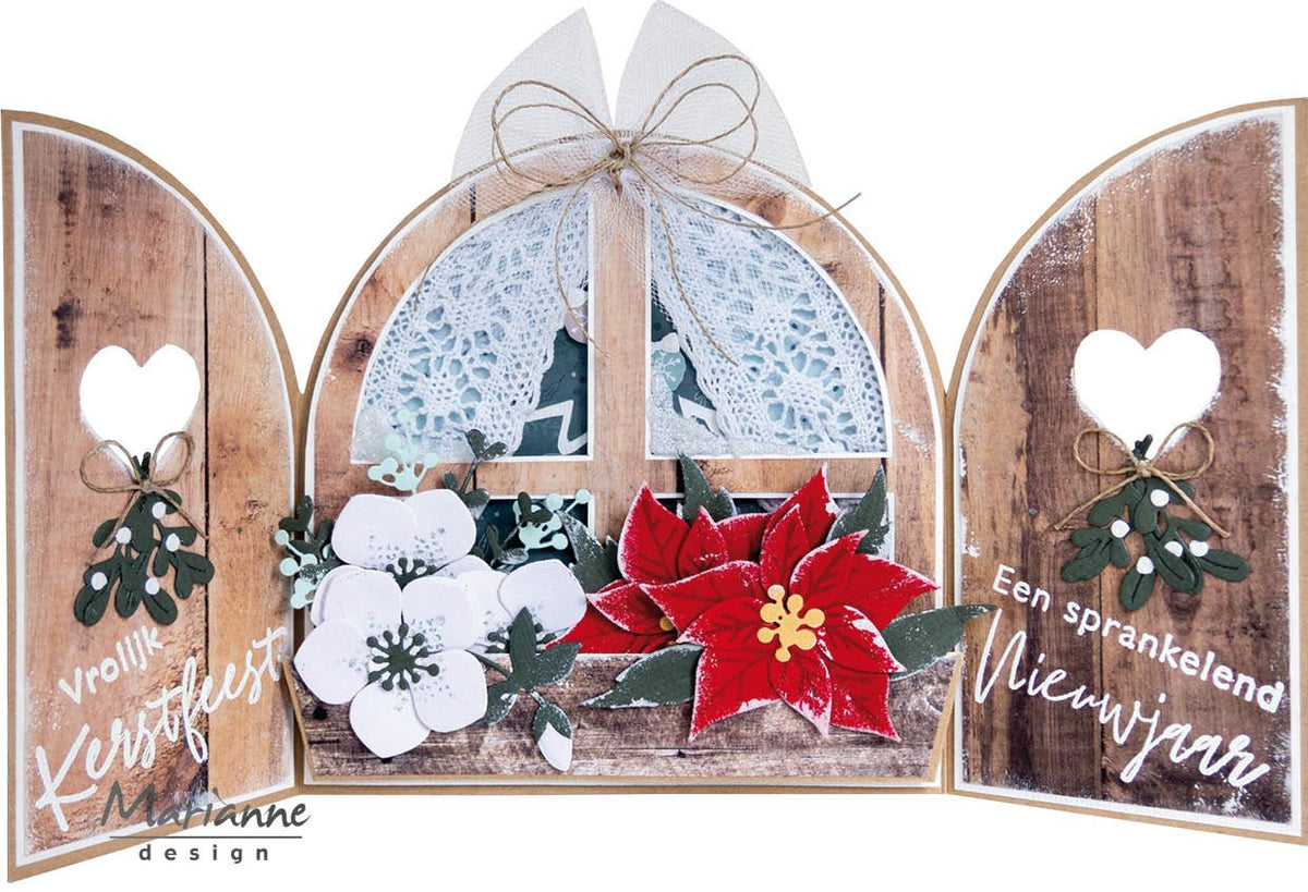 Window A4 Craft Stencil-3